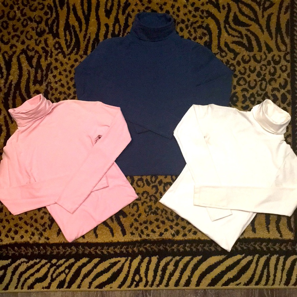 🌸 3 🌸 AMERICAN APPAREL Turtleneck Mini Dresses